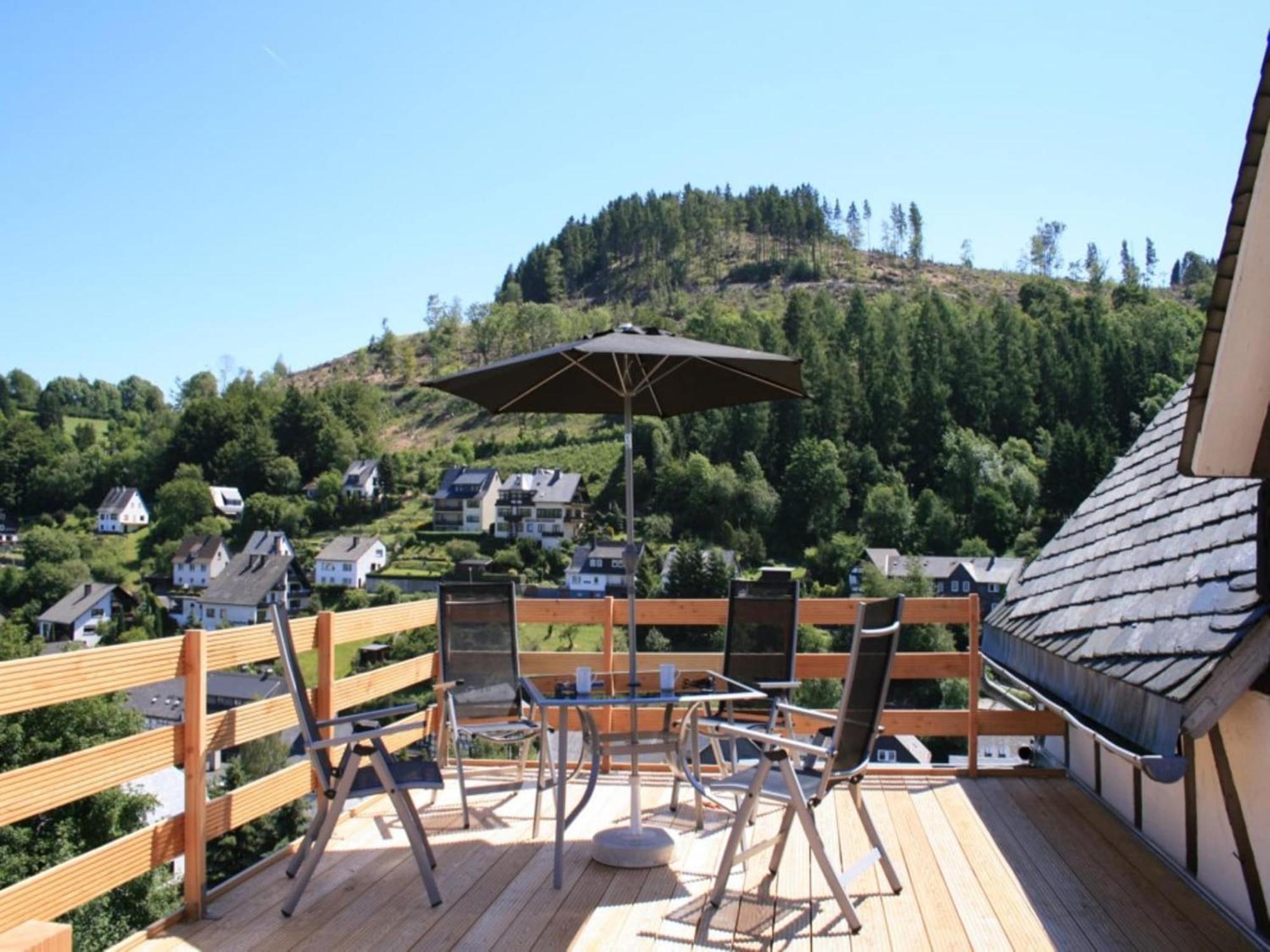 Cosy Apartment In Schwalefeld Near Willingen With Private Terrace Ngoại thất bức ảnh